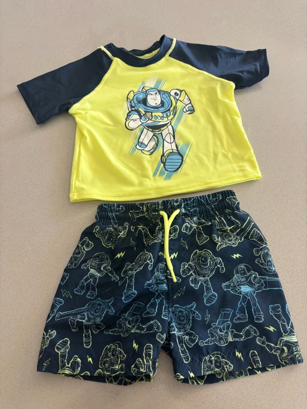 Buzz light year toddler swim set